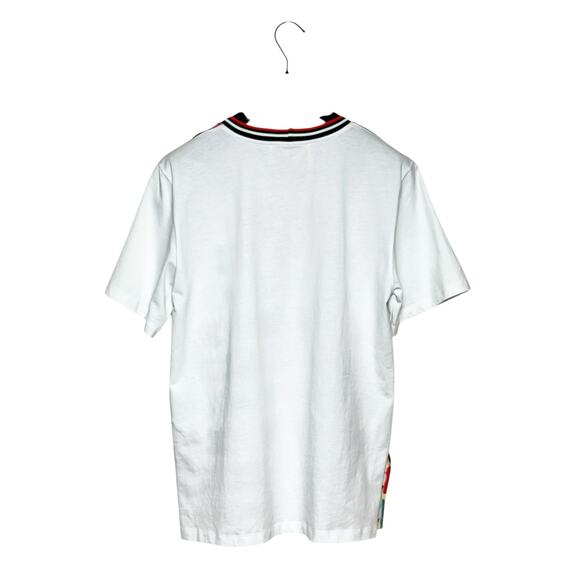 La DoubleJ Groovy Dot Silk Twill Geometric T-Shirt Size Small - Picture 4 of 10